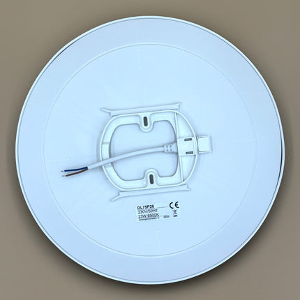 Plafoniera led ECO IP40 Rotunda Alba Fi300, 23W, 6500K, lumina rece