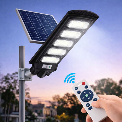 Corp Stradal  cu Panou Solar Monocristalin Integrat si telecomanda -  250W/6500k