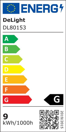 Corp LED liniar arhitectural, 9W, 6400K, lumina rece, 500mm