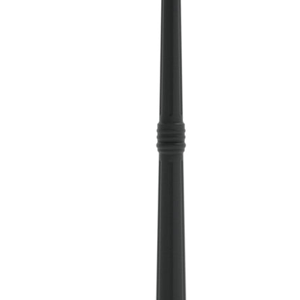 STALP ILUMINAT EXTERIOR CU 2 BRATE NEGRU 230V/40W/2*E27/IP44 2200X592X228mm
