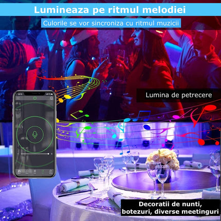 Proiector RGBW bluetooth 20W 40W