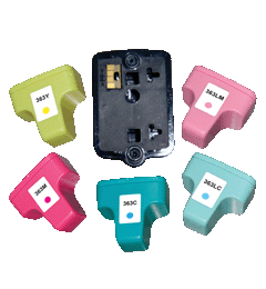 Cartus negru HP 363Bk