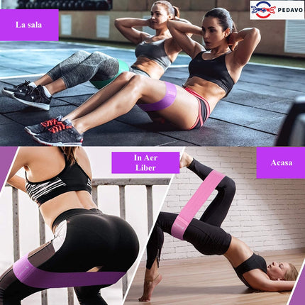 Banda elastica fitness set 3