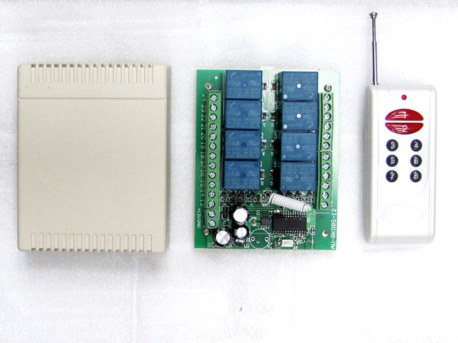 Telecomanda+receptor 8 canale automatizari tip1