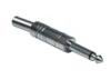 Mufa jack 6.3mm mono metal