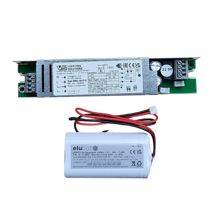Kit emergenta pentru corp led 1 ora 186808/186202