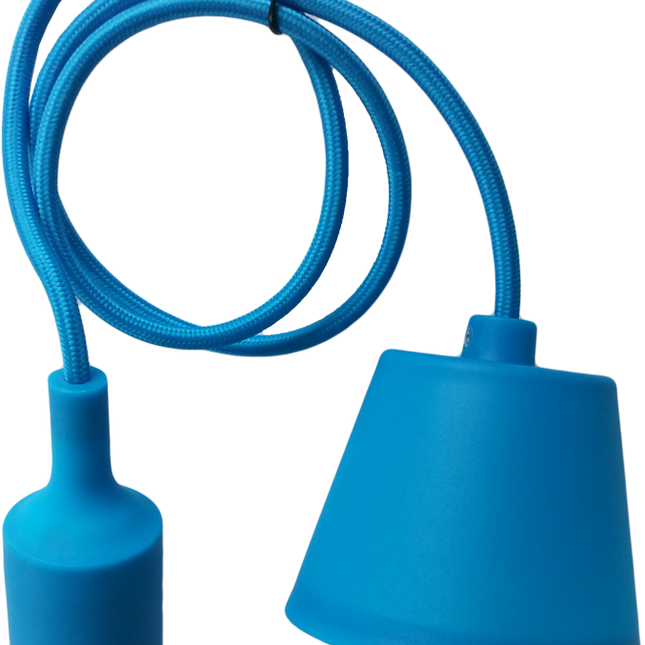 Lampa Suspendata Viola Albastra E27