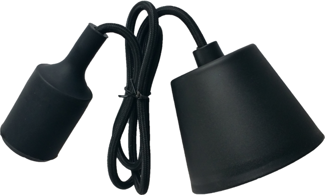 Lampa Suspendata Viola Neagra E27
