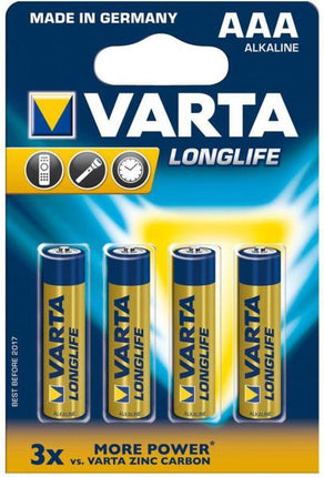 Set 4 baterii Varta  Longlife 4103 AAA