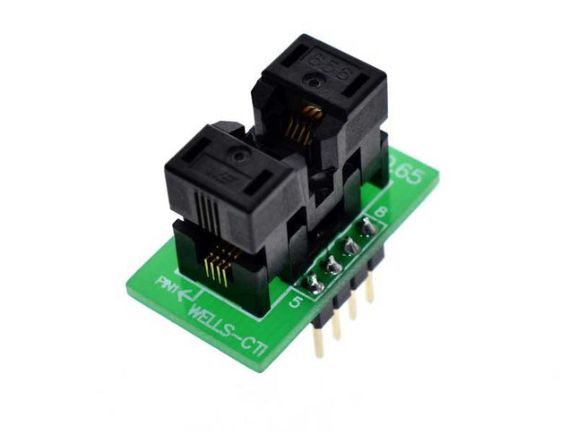 Soclu test SMD la DIP8 HQ