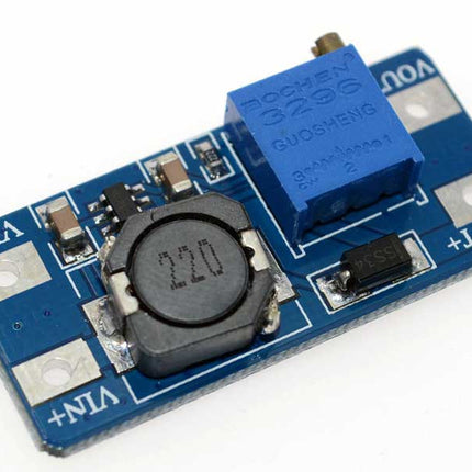 Modul step up DC-DC 3-5V la 5V/9V/12V/24V 2A