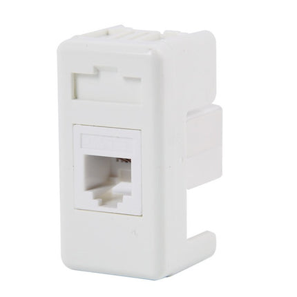 Mod Priza modulara UTP cat5E ,alba - 1 modul
