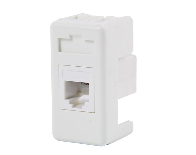 Mod Priza modulara UTP cat5E ,alba - 1 modul