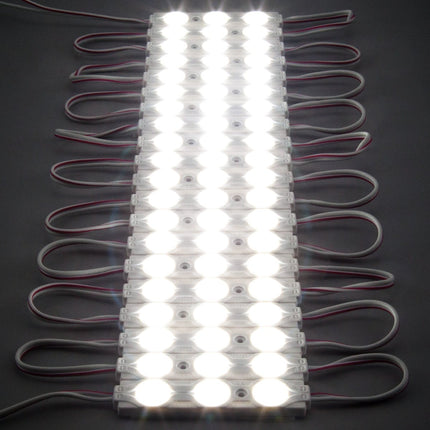 Modul LED alb 12V, 1.5W, IP67, 6500K, lumina rece