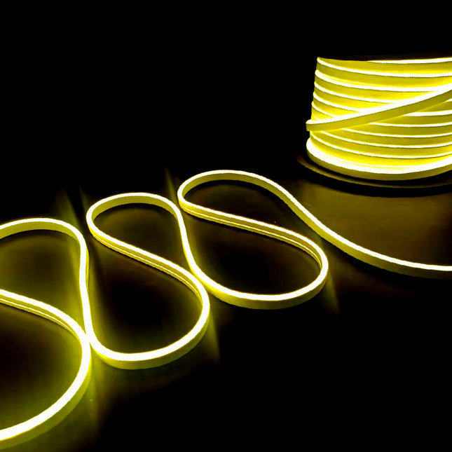 Neon flex GALBEN 8W/M 5x11MM 2835 24V IP65