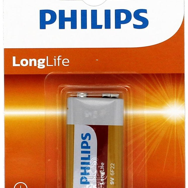 Baterie 9V Philips Longlife