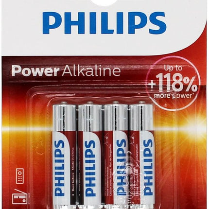 Set 4 baterii Philips Power Alkaline R3