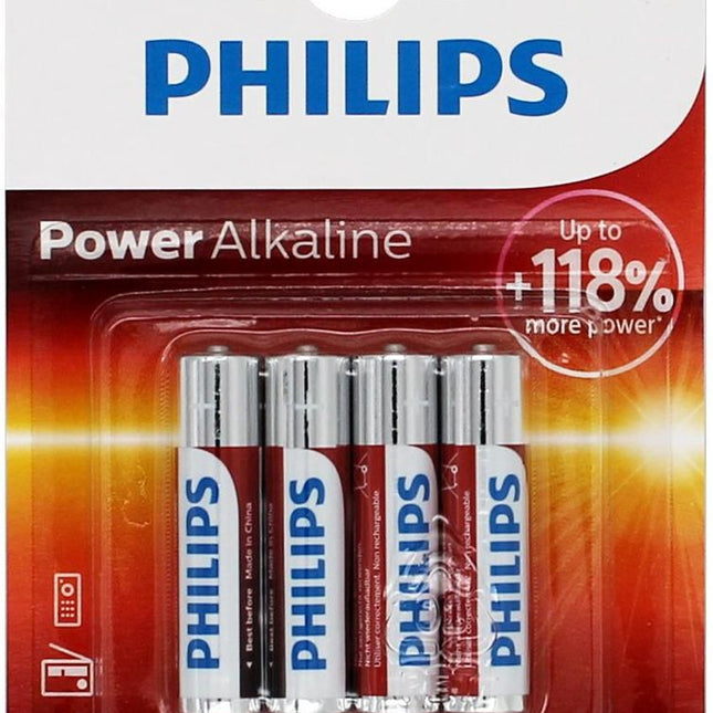 Set 4 baterii Philips Power Alkaline R3