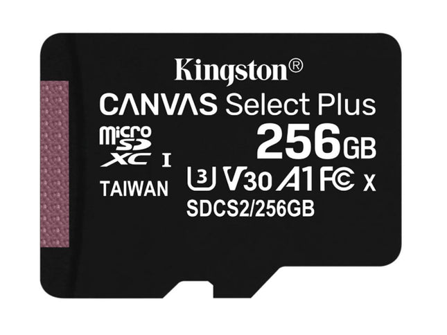 MicroSDXC 256Gb Kingston clasa 10 cu adaptor