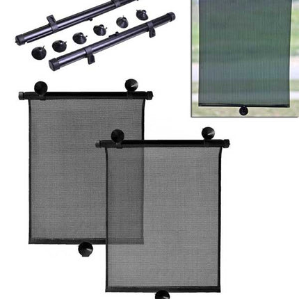 Set 2 parasolare auto retractabile
