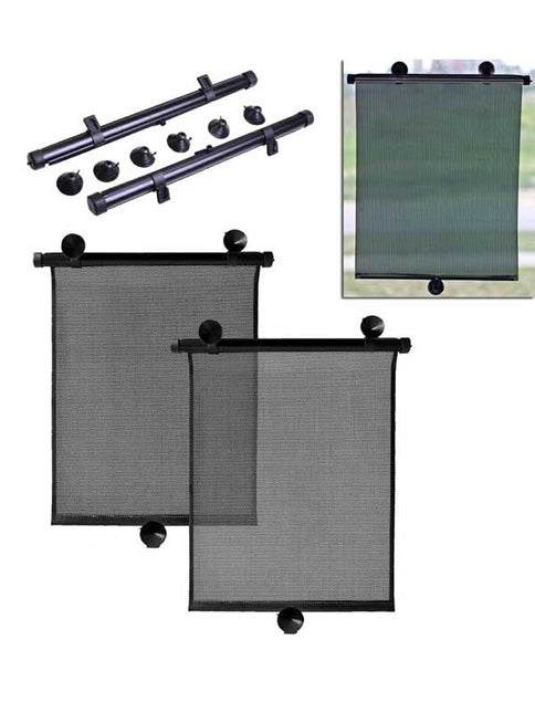 Set 2 parasolare auto retractabile