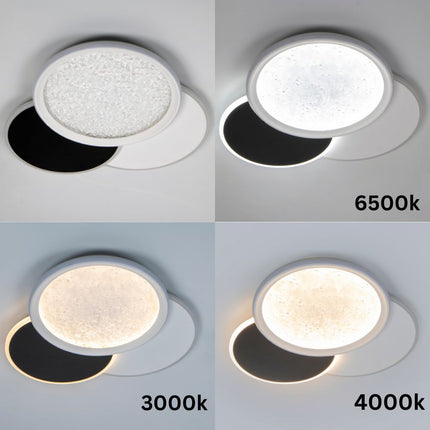 PLAFONIERA LED TAURUS 77W/5200LM 3 CULORI+IR 500x490mm