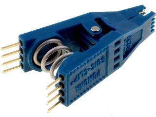 Soclu test SMD 8pini Pomona