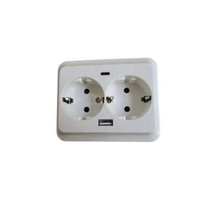 PRIZA DUBLA USB A - C 18W