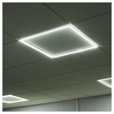 Panou Led 595X595 Tip Rama, 40W, 6400K, lumina rece