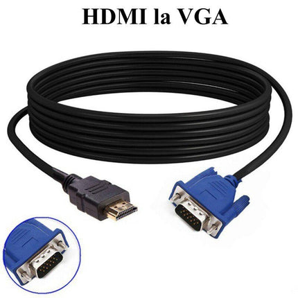 Cablu HDMI-VGA Adaptor VGA-HDMI kit migrare HDMI