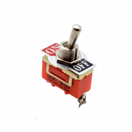 Intrerupator basculant metalic ON-OFF 15A 220V - Aparataj electric