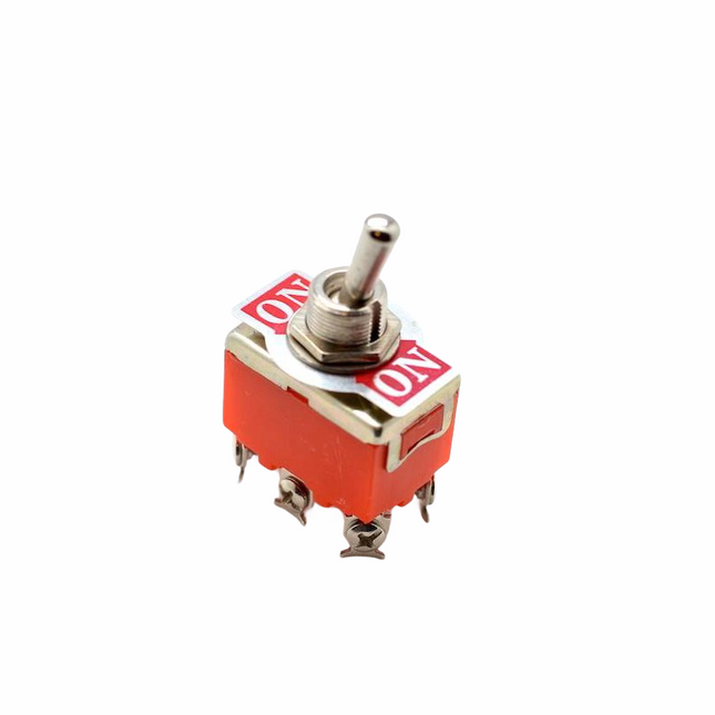Intrerupator basculant dublu metalic ON-ON 15A 220V - Aparataj electric