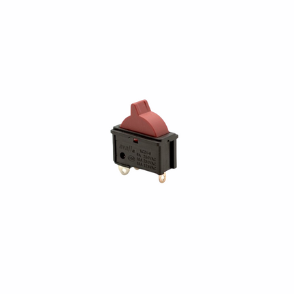 Intrerupator basculant rosu-negru ON-OFF 6-10A 220V 10A