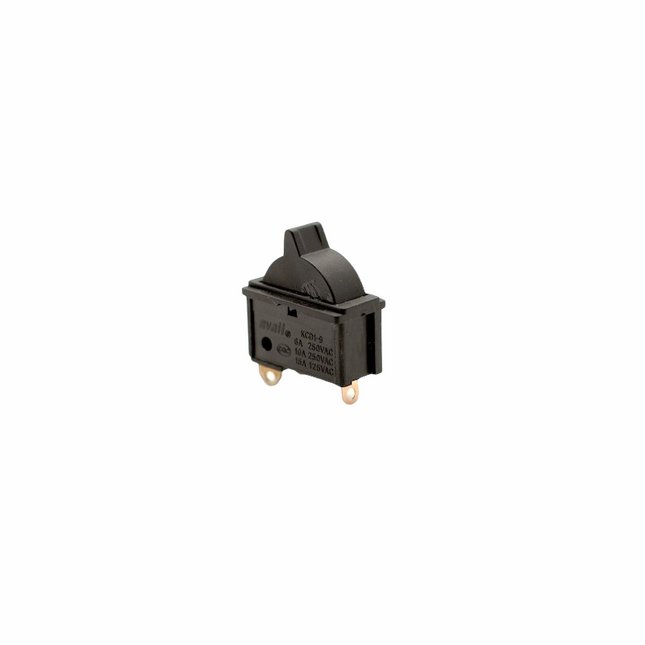 Intrerupator basculant negru ON-OFF 6-10A 220V 10A - Aparataj electric