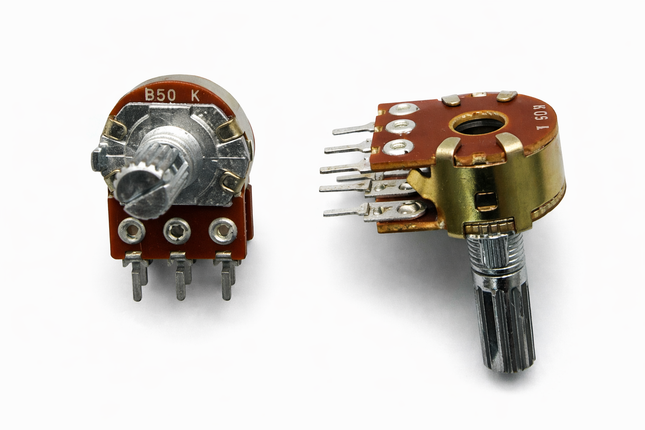 Potentiometru stereo 50k