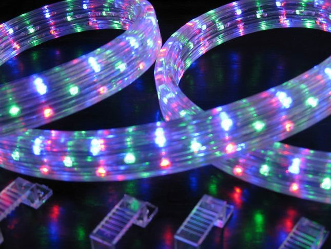 Furtun leduri multicolor 80m