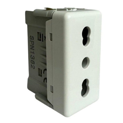 Mod Priza modulara ,alba - 1 modul