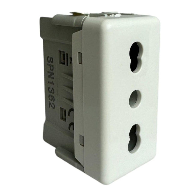 Mod Priza modulara ,alba - 1 modul