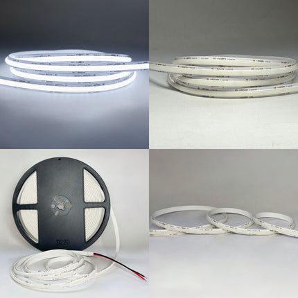 BANDA LED FCOB 24V 10W/m 6400K LUMINA RECE 5m/Rola