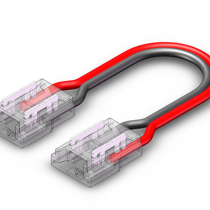 CONECTOR CABLU CONECTOR PT BANDA LED IP20 12V/24V PCB 10MM PIN 6.7mm 18CM