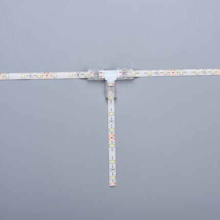 CONECTOR PRELUNGIRE "T" PT BANDA LED SMD IP65 12V/24V PCB 10MM PIN 7mm