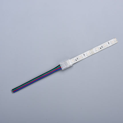 CONECTOR ALIMENTARE PT BANDA LED SMD RGB IP65 12V/24V PCB 10MM PIN 7.2mm 12CM