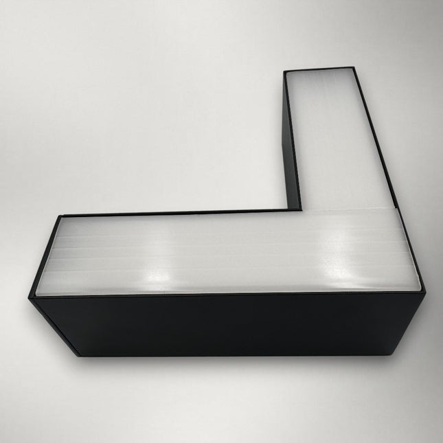 Corp LED liniar suspendat 90grade, interconectabil,12W, 5000K, negru