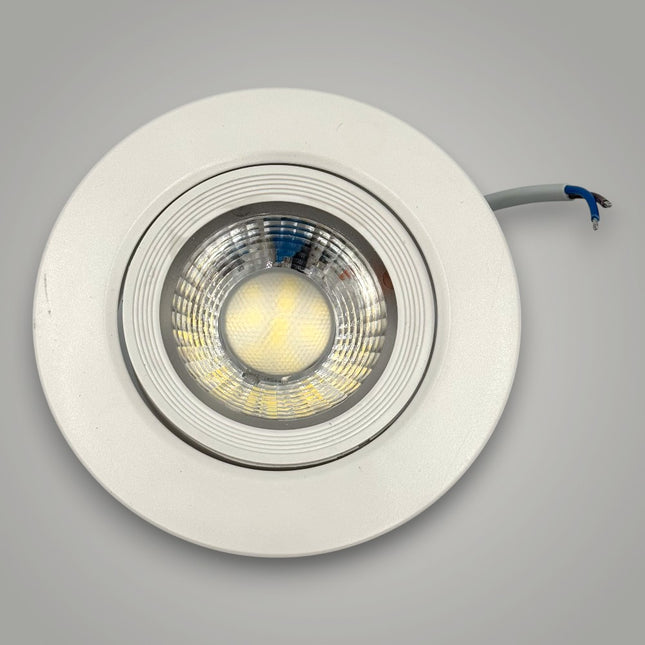 Spot Led COB Rotund alb, Ø95, 9W=160W, 6500K, lumina rece