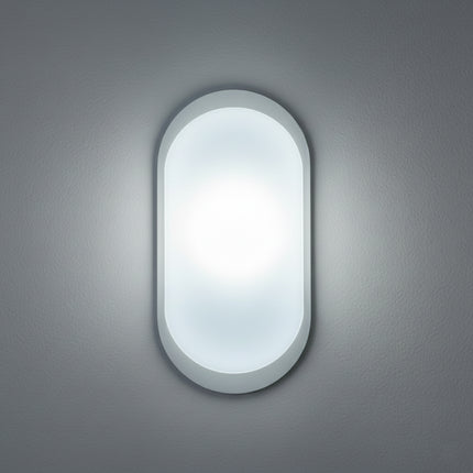Aplica LED BAT Ovala 10W=90W, 4000K, lumina neutra, cu protectie IP65