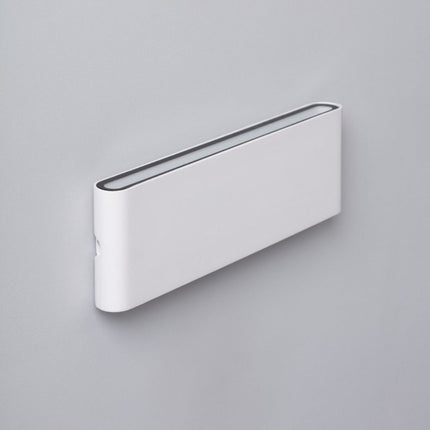 Aplica LED de exterior extra-plata Long, 24W=160W, 3000K, lumina calda, 2160Lm, IP65
