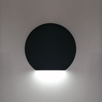 Aplica LED Perete Semicerc  fi135, 7W, 6000K, lumina rece, cu protectie IP65