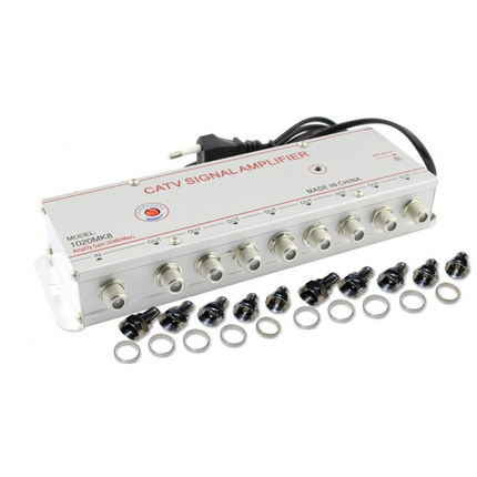 Amplificator Semnal TV, Spliter 8 iesiri,