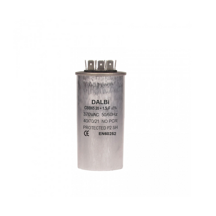 Condensator aparate aer conditionat 20 +1,5UF 370V