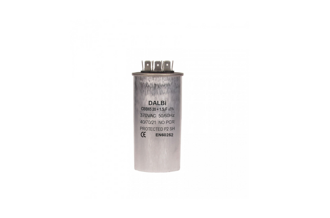 Condensator aparate aer conditionat 20 +1,5UF 370V - Componente electronice